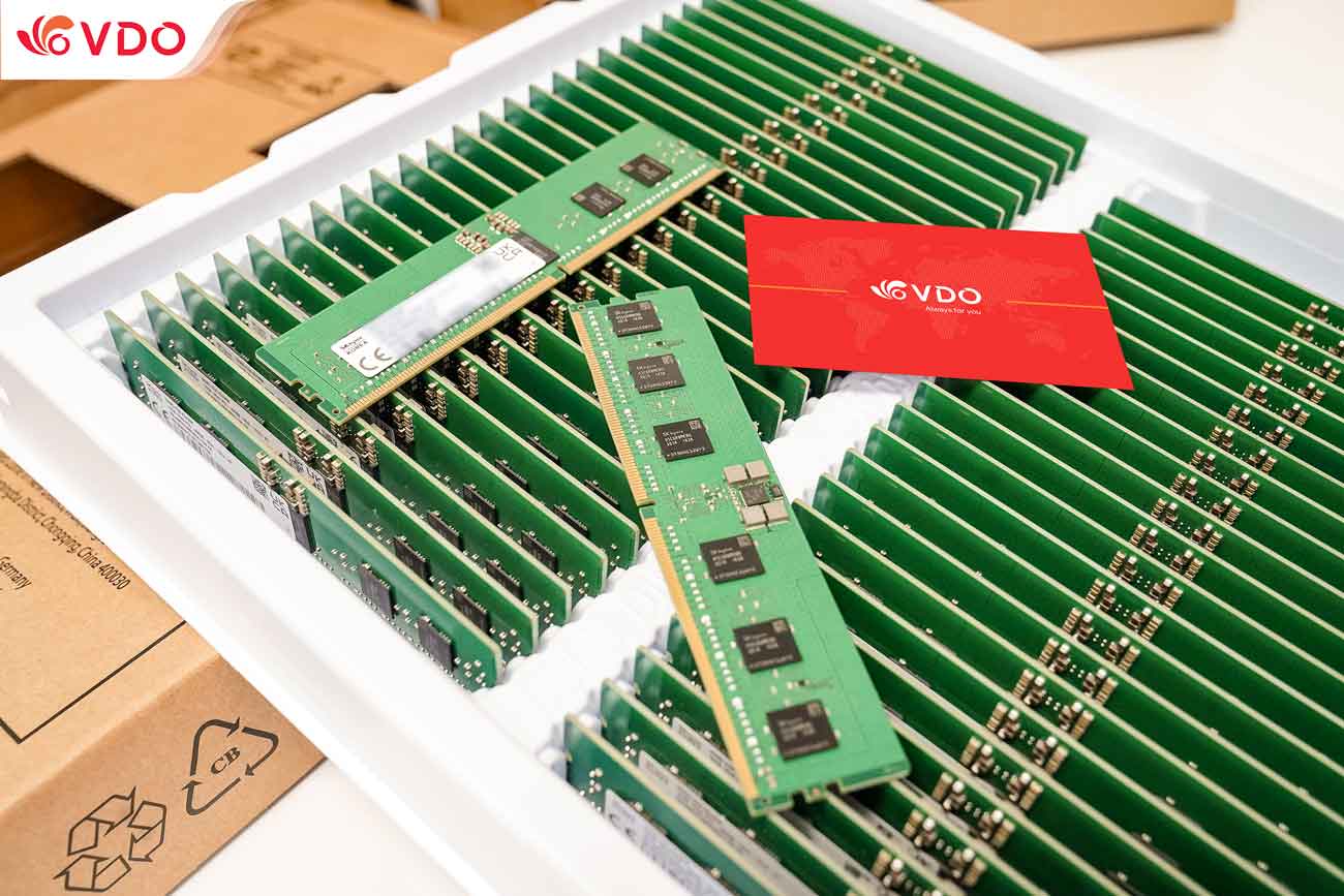 VDO là đối tác phân phối chính thức các sản phẩm RAM Samsung tại Việt Nam